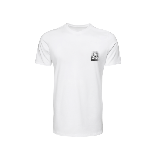 T-shirt blanc unisexe 