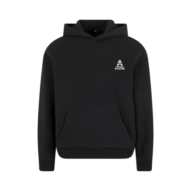 Sweat à capuche noir homme
