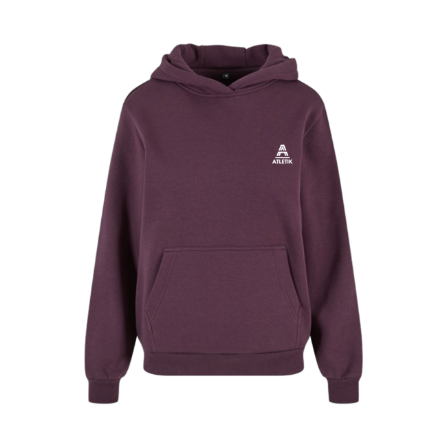 Sweat à capuche purple femme