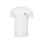 T-shirt blanc unisexe run team