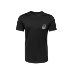 T-shirt noir unisexe "abstract"